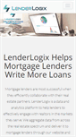 Mobile Screenshot of lenderlogix.com